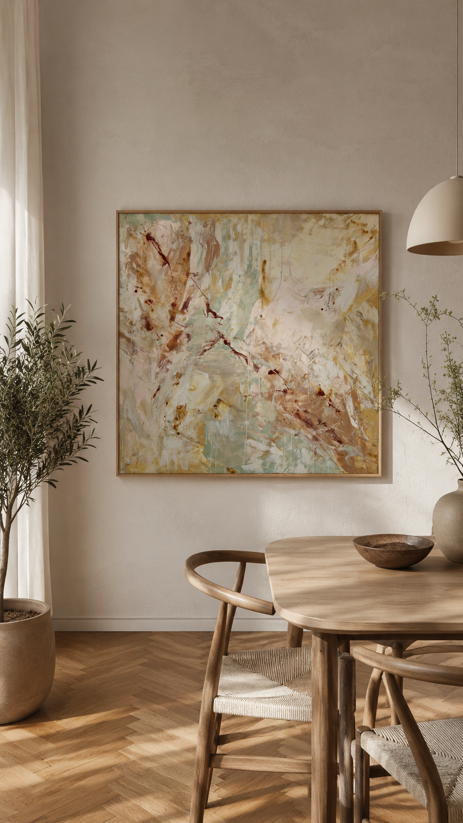 120 x 120 cm - Sunny day