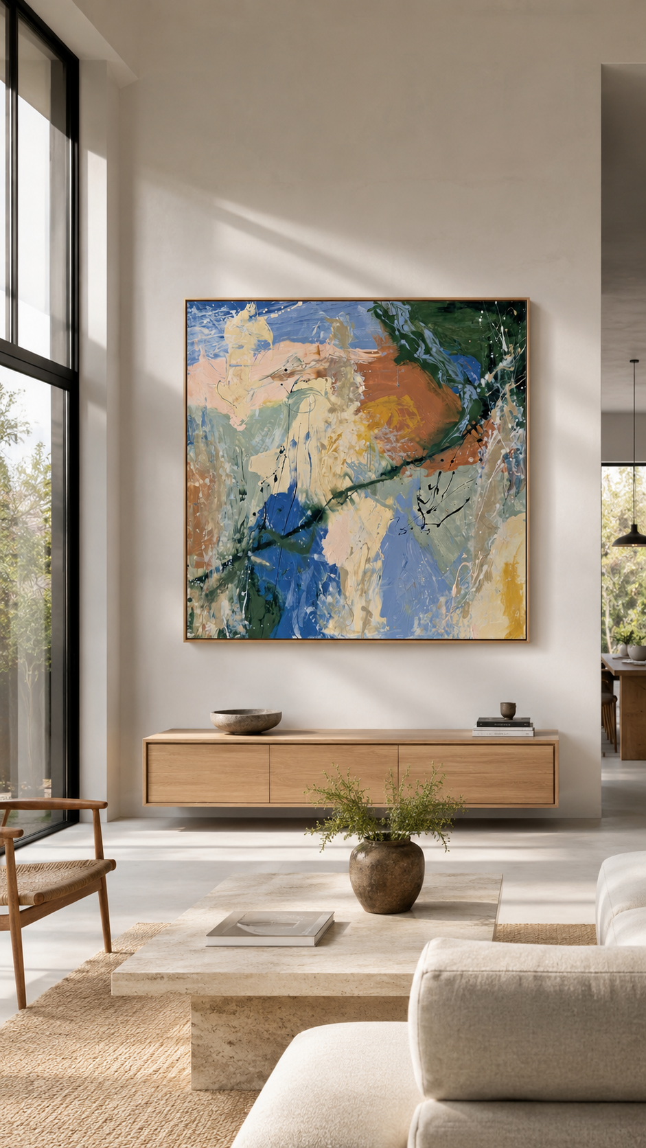120 x 120 cm - Finding My Way