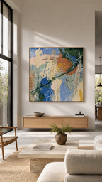 120 x 120 cm - Finding My Way