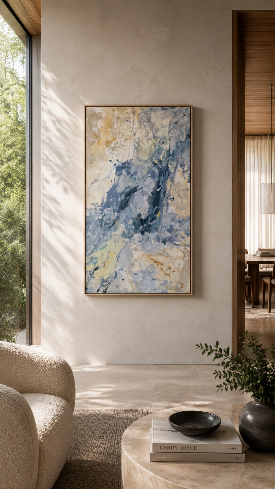 80 x 140 cm - Blue River
