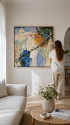 120 x 120 cm - Finding My Way