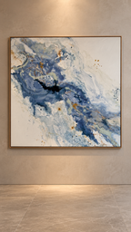 120 x 120 cm - The Blue Universe