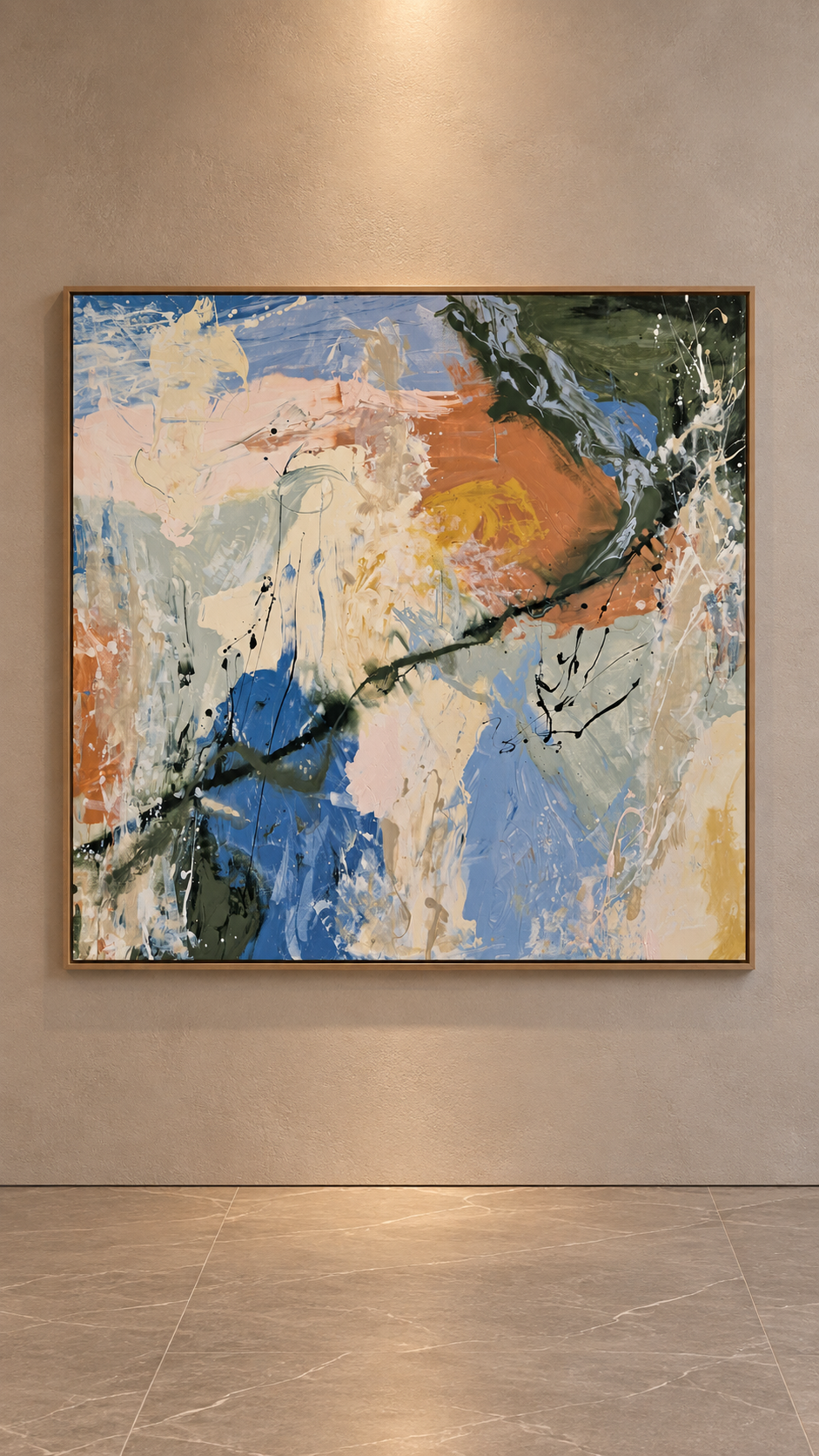 120 x 120 cm - Finding My Way