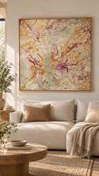 120 x 120 cm - Sunbeams