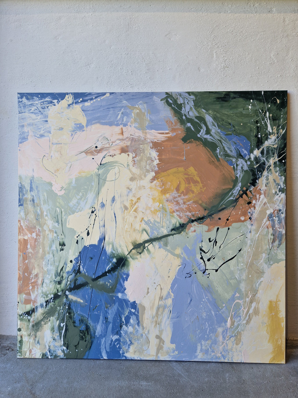 120 x 120 cm - Finding My Way